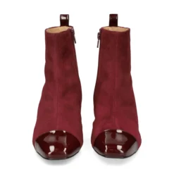 UNISA Botines con tacón de Mujer LAZLO_F25_KS_PA BURDEOS