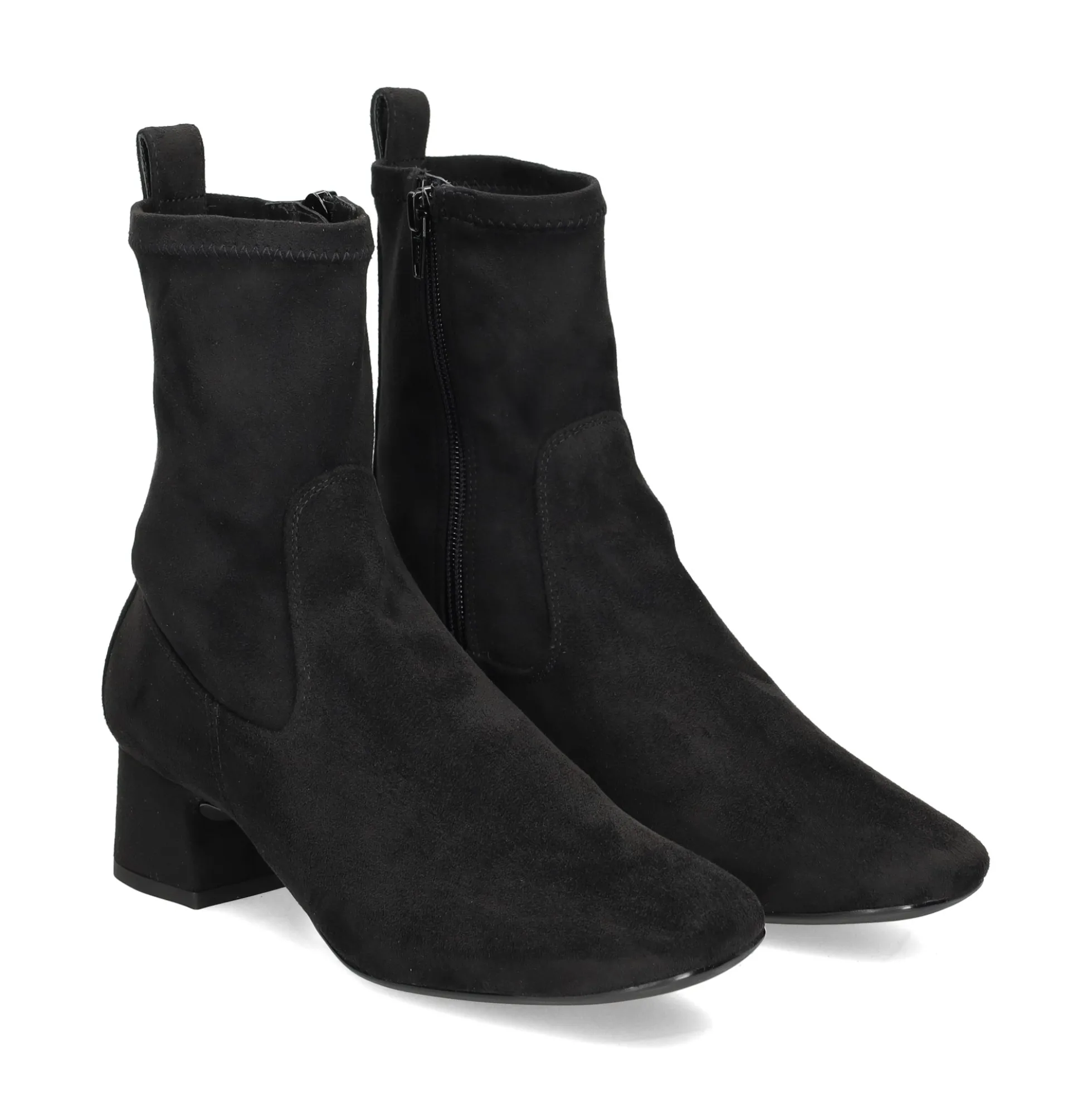 UNISA Botines con tacón de Mujer LEMICO_F23_ST NEGRO