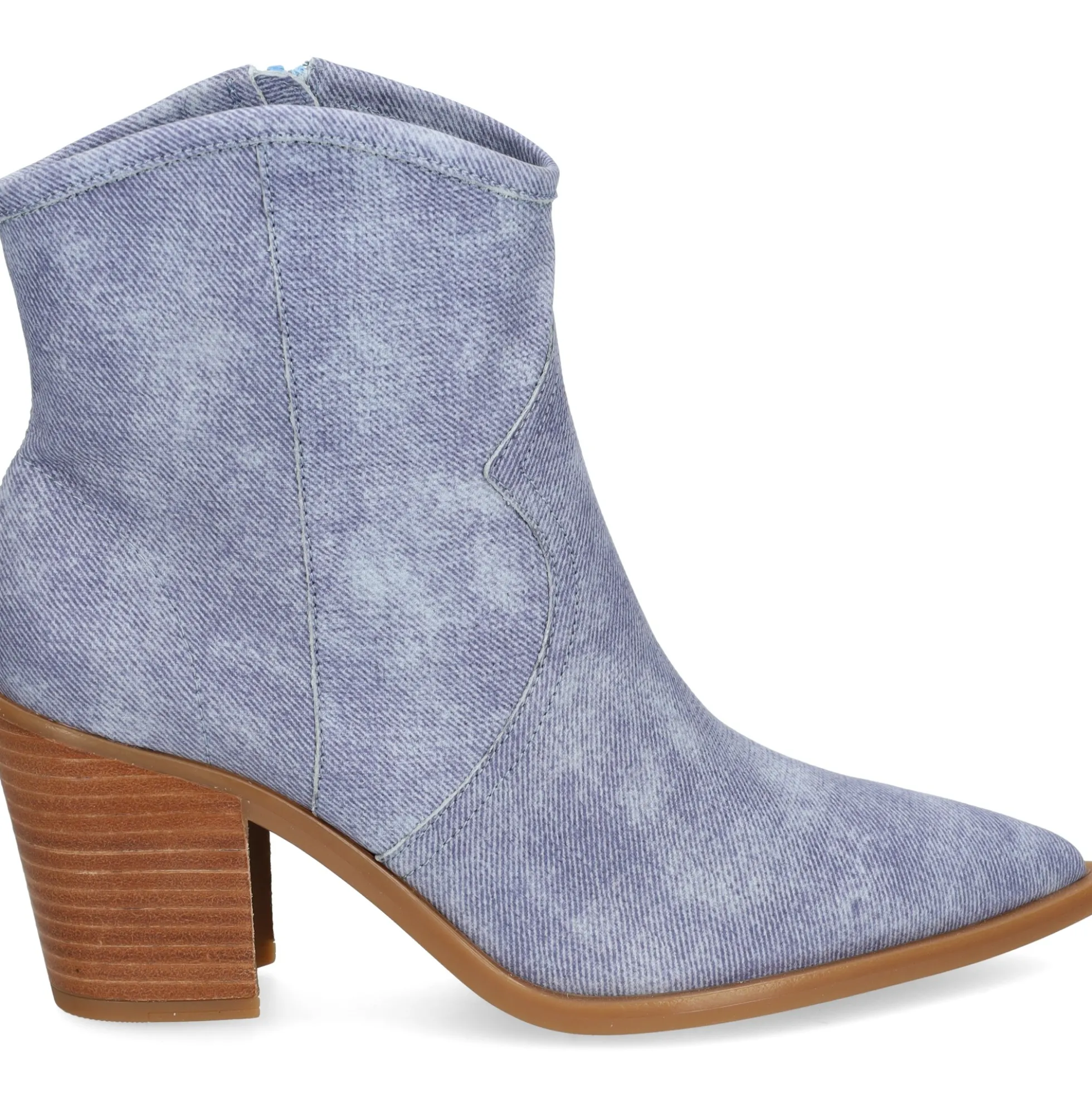 UNISA Botines con tacón de Mujer MELIAN_TEX JEANS