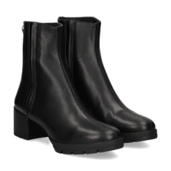 UNISA Botines con tacón de Mujer JESUS_MAR NEGRO