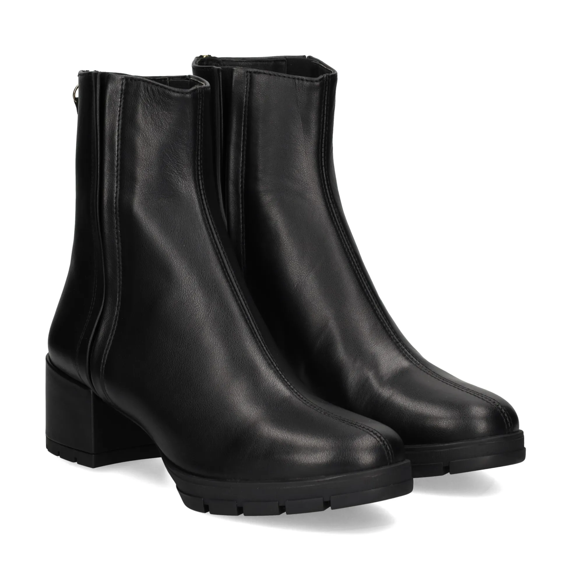 UNISA Botines con tacón de Mujer JESUS_MAR NEGRO
