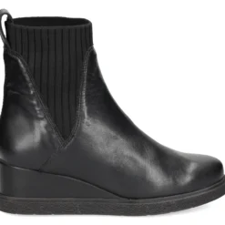 UNISA Botines con tacón de Mujer JUALO_F23_MAR NEGRO