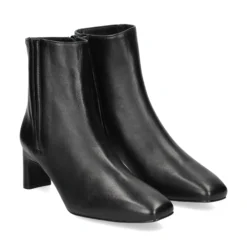 UNISA Botines con tacón de Mujer LISTER_NTO NEGRO