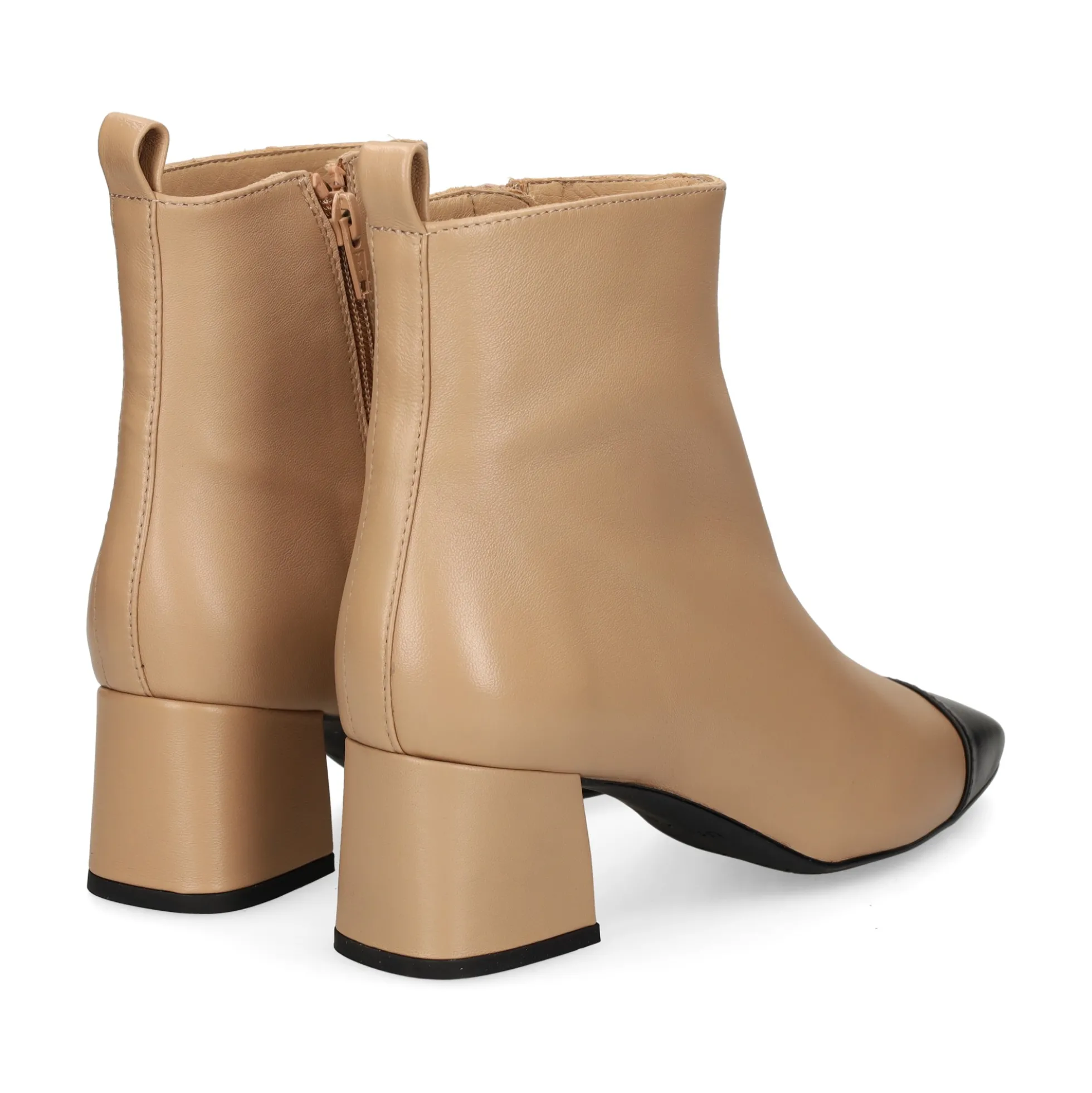 UNISA Botines con tacón de Mujer LAZLO_F25_NTO OAT/BLK