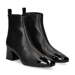 UNISA Botines con tacón de Mujer LAZLO_F25_NTO_PA NEGRO