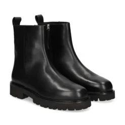 UNISA Botines planos de Mujer FAYE_CCP NEGRO