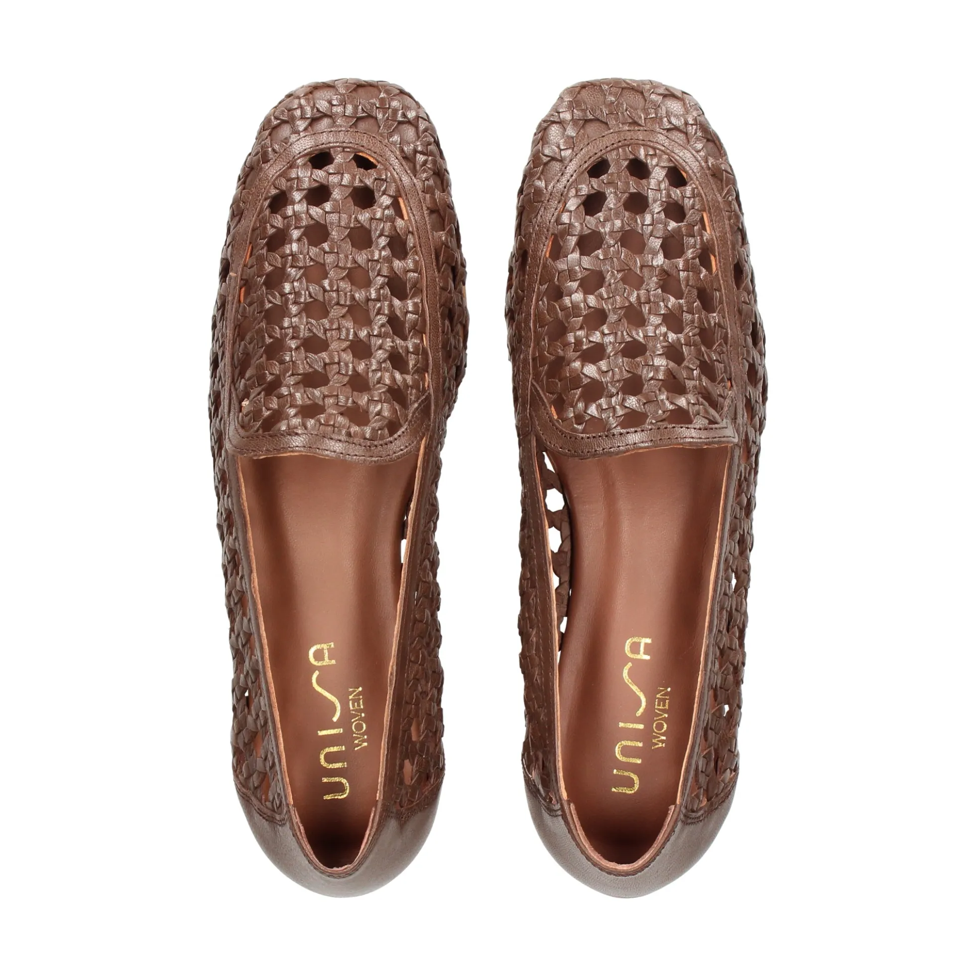 UNISA Mocasines de Mujer BAIX_CRF CHOCOLATE