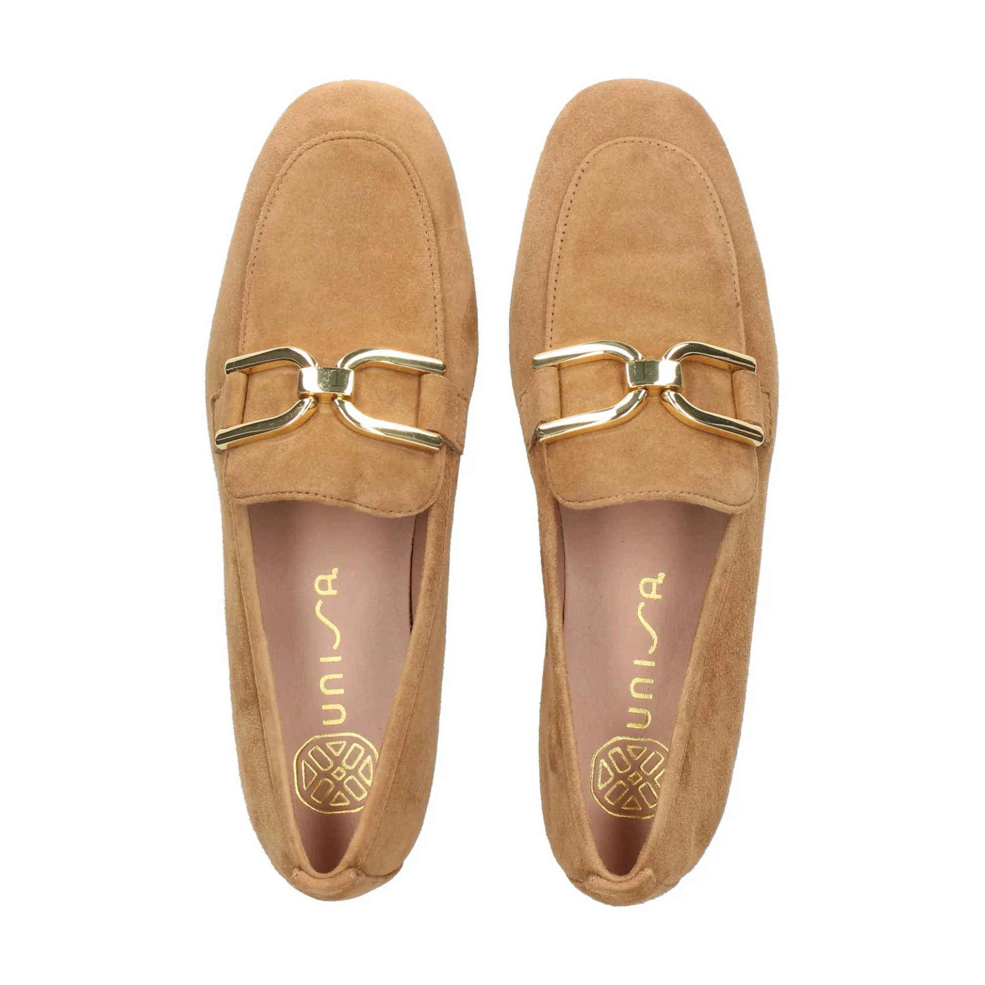 UNISA Mocasines de Mujer BAXTER_KS DARK CAMEL