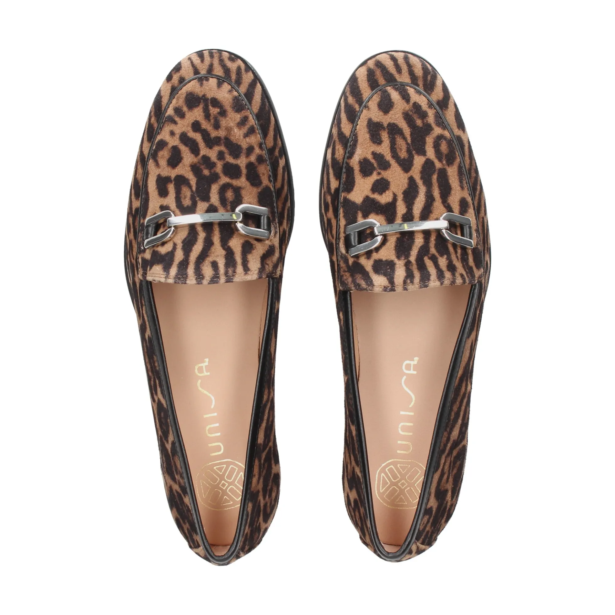 UNISA Mocasines de Mujer DALCY_F25_ZUL_NTO FANGO/BLK