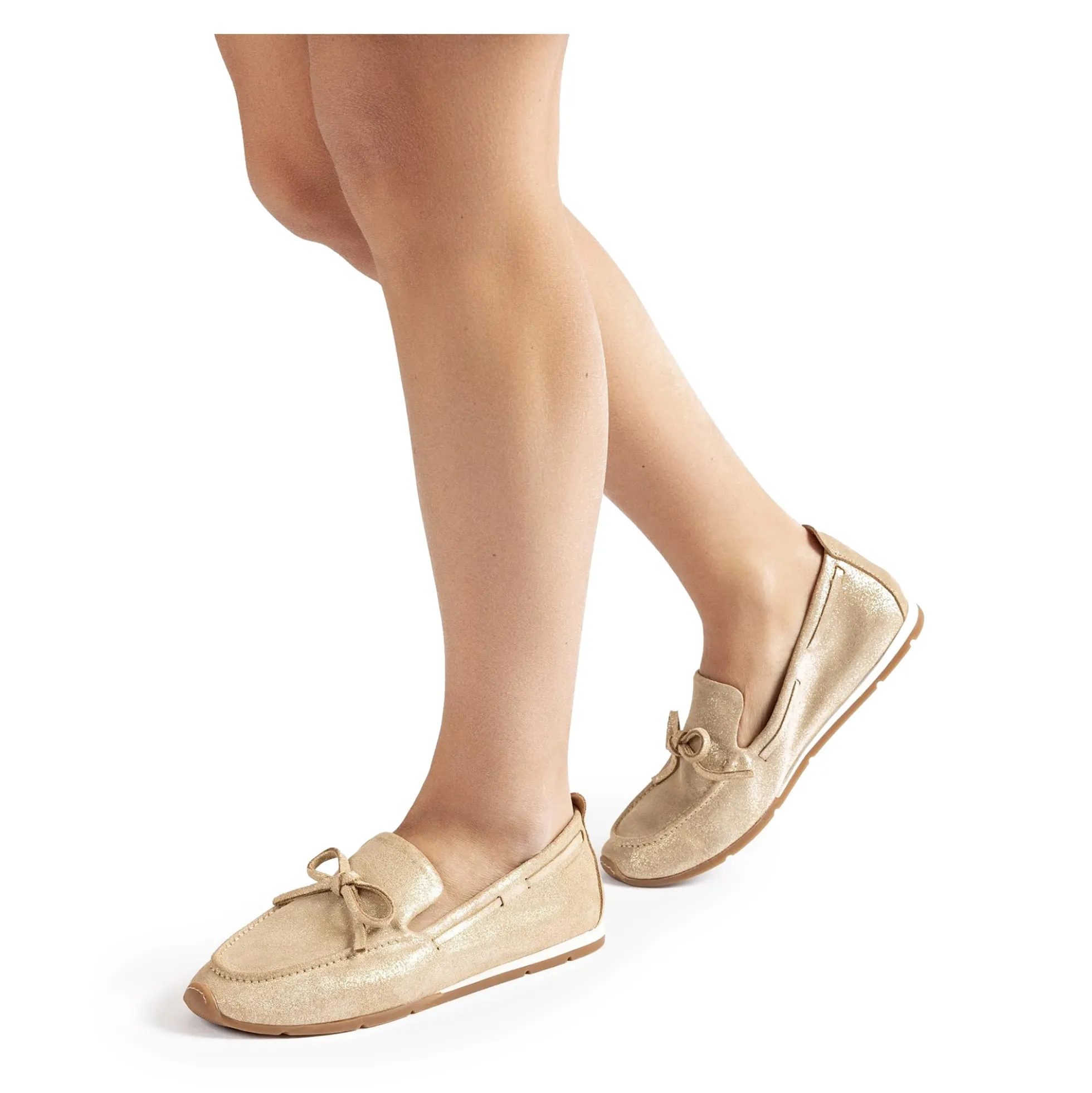 UNISA Mocasines de Mujer DIMAS_BM PLATINO