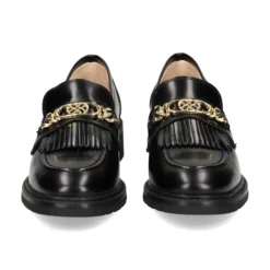 UNISA Mocasines de Mujer ELMA_F23_SIV NEGRO
