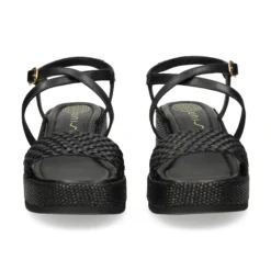 UNISA Sandalias con plataforma de Mujer KALION_GRA NEGRO