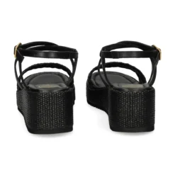 UNISA Sandalias con plataforma de Mujer KALION_GRA NEGRO