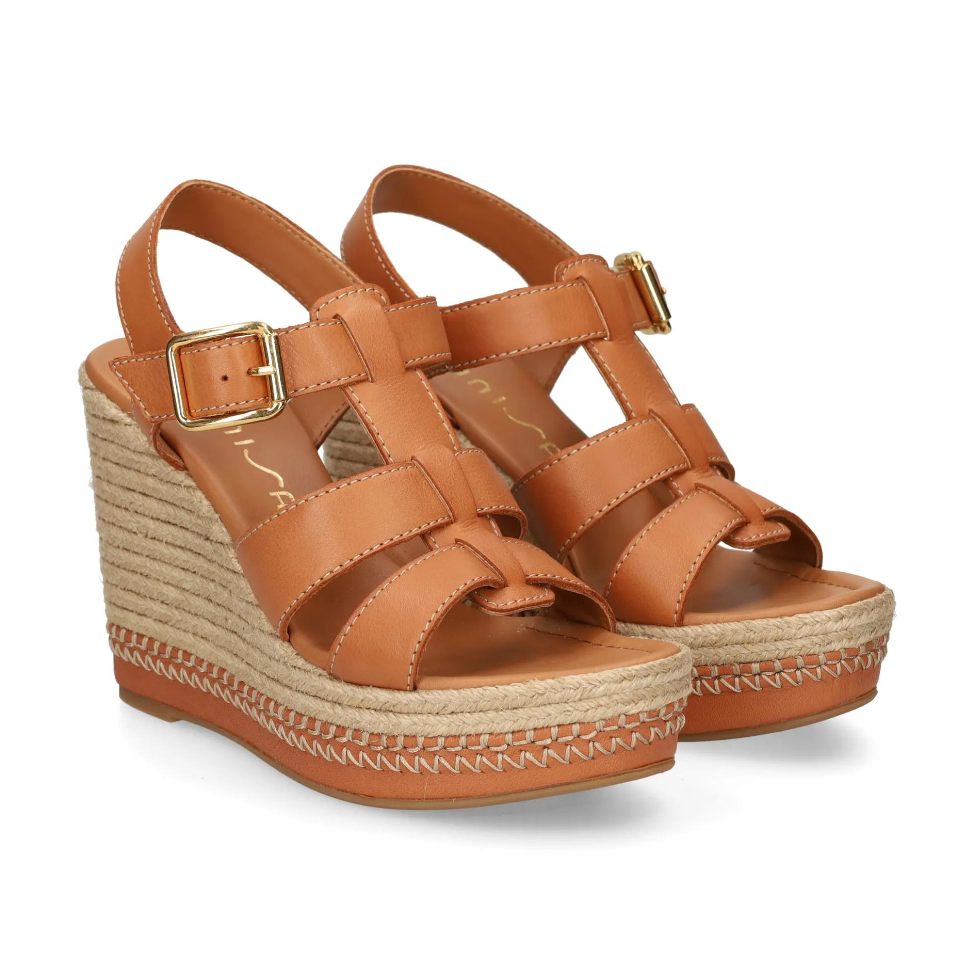 UNISA Sandalias con plataforma de Mujer MAYARA_GRA CINNAMON