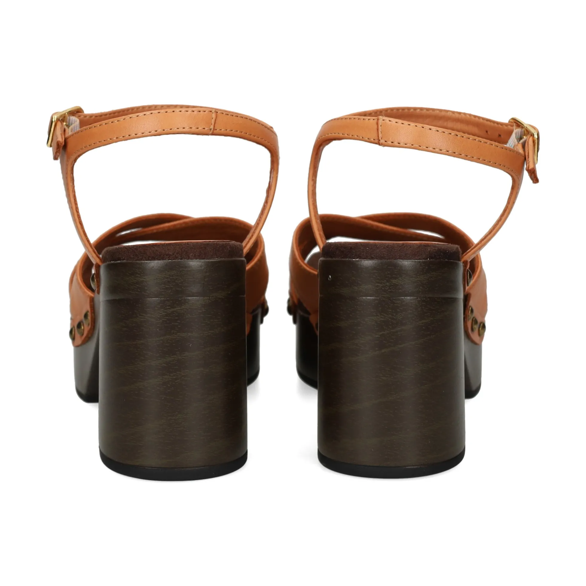 UNISA Sandalias con plataforma de Mujer OSUNA_GRA CINNAMON