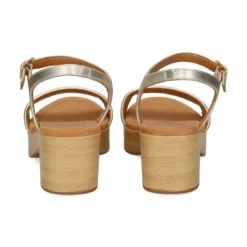 UNISA Sandalias con plataforma de Mujer IRITA_24_LMT PLATINO