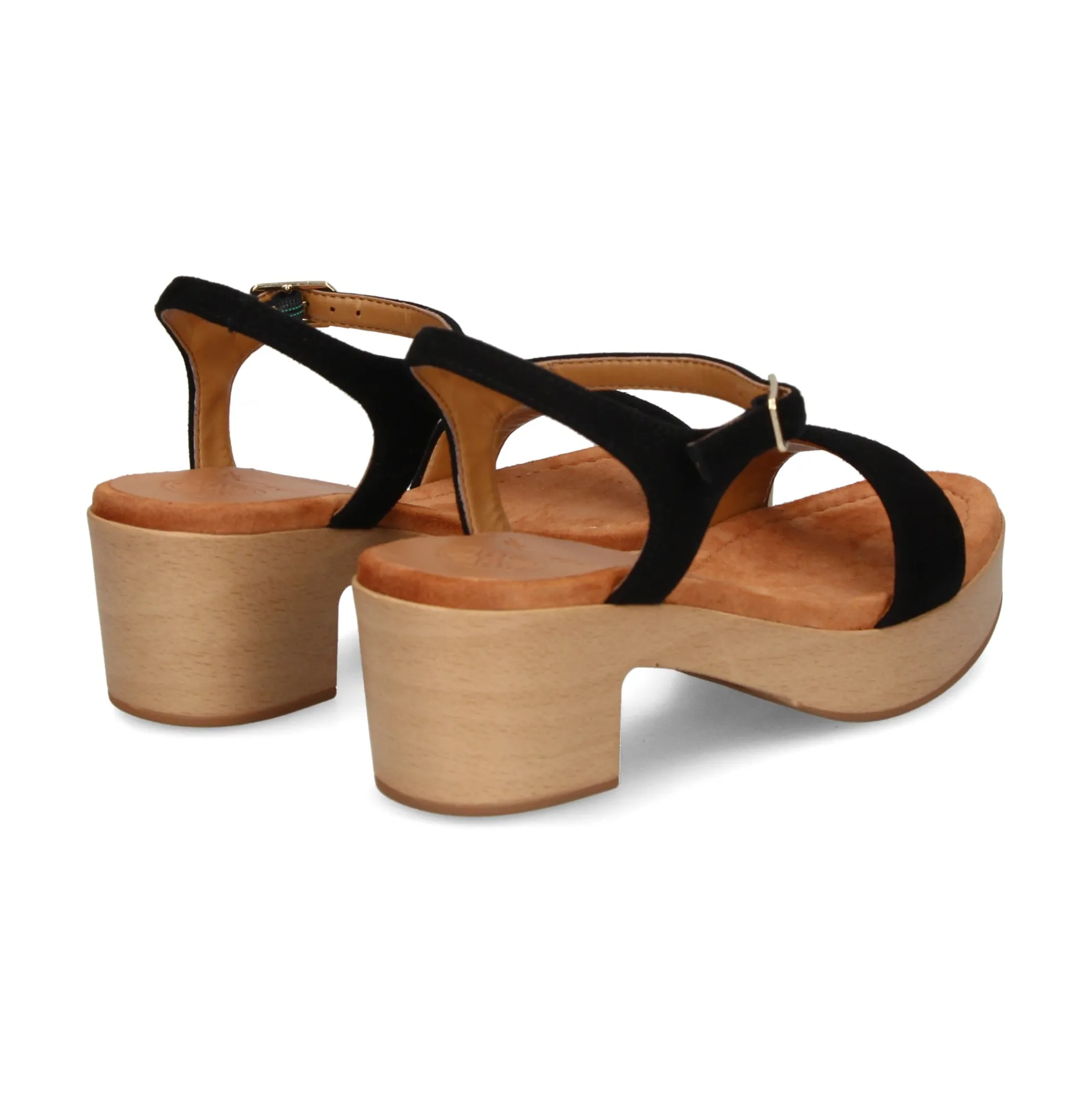 UNISA Sandalias con plataforma de Mujer IRITA_23_KS NEGRO