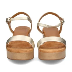 UNISA Sandalias con plataforma de Mujer IRITA_23_LMT PLATINO