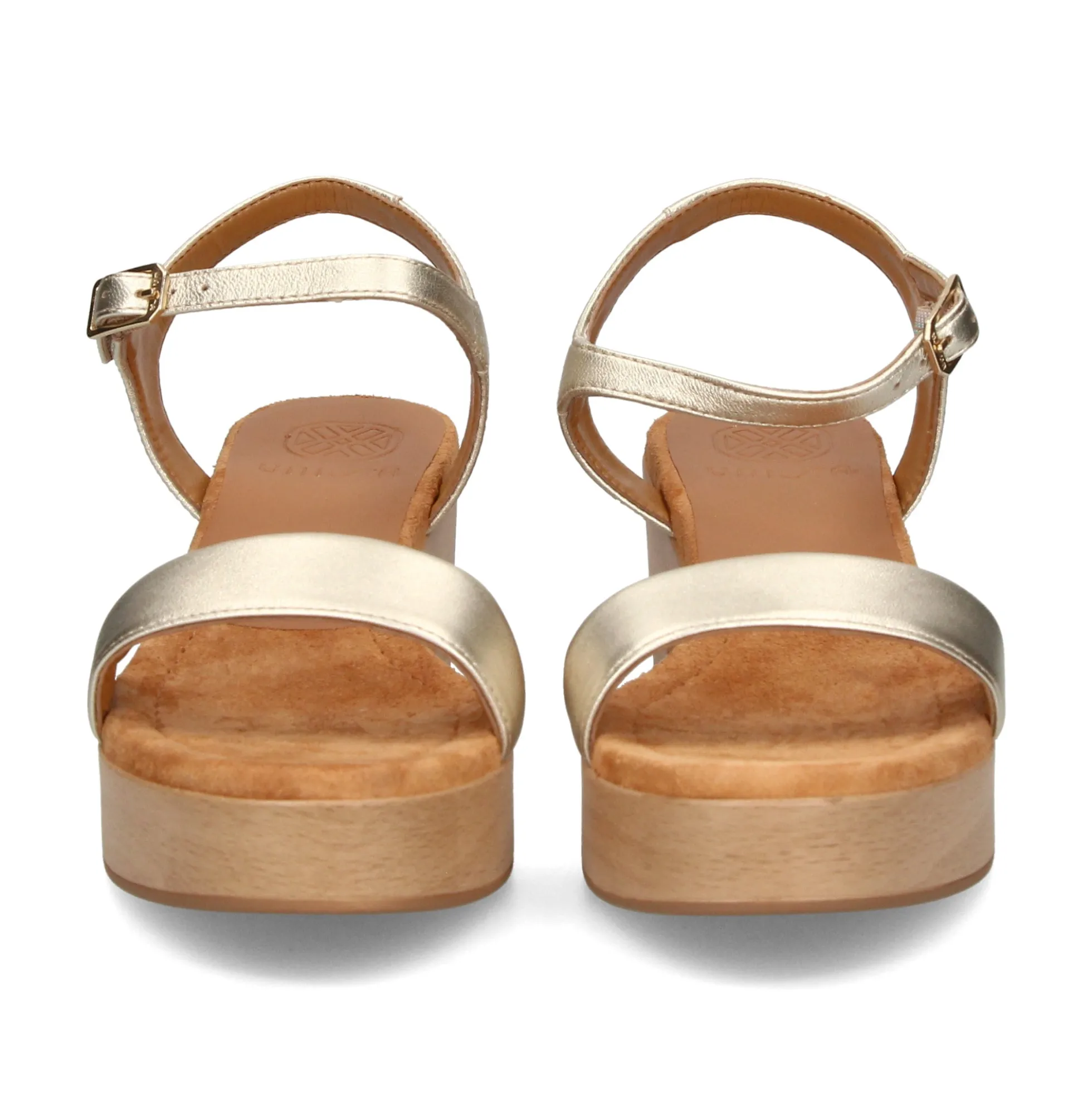UNISA Sandalias con plataforma de Mujer IRITA_23_LMT PLATINO