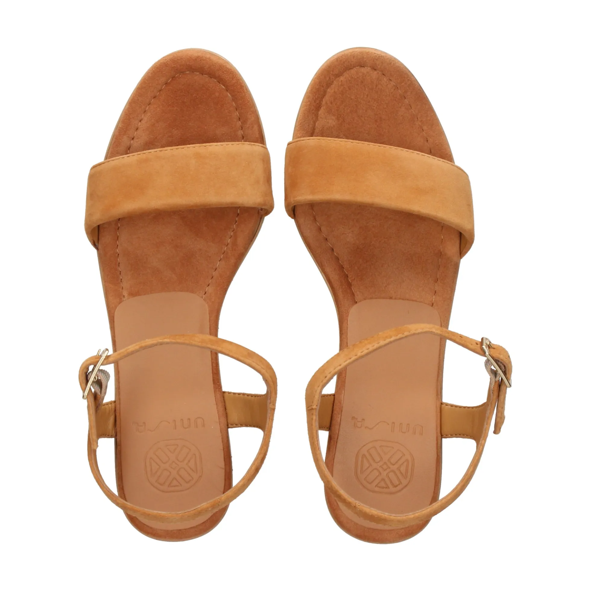 UNISA Sandalias con plataforma de Mujer IRITA_23_KS CINNAMON