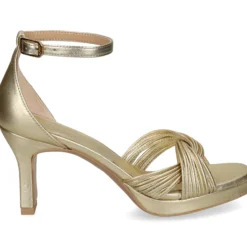 UNISA Sandalias con plataforma de Mujer SELENA_LMT PLATINO