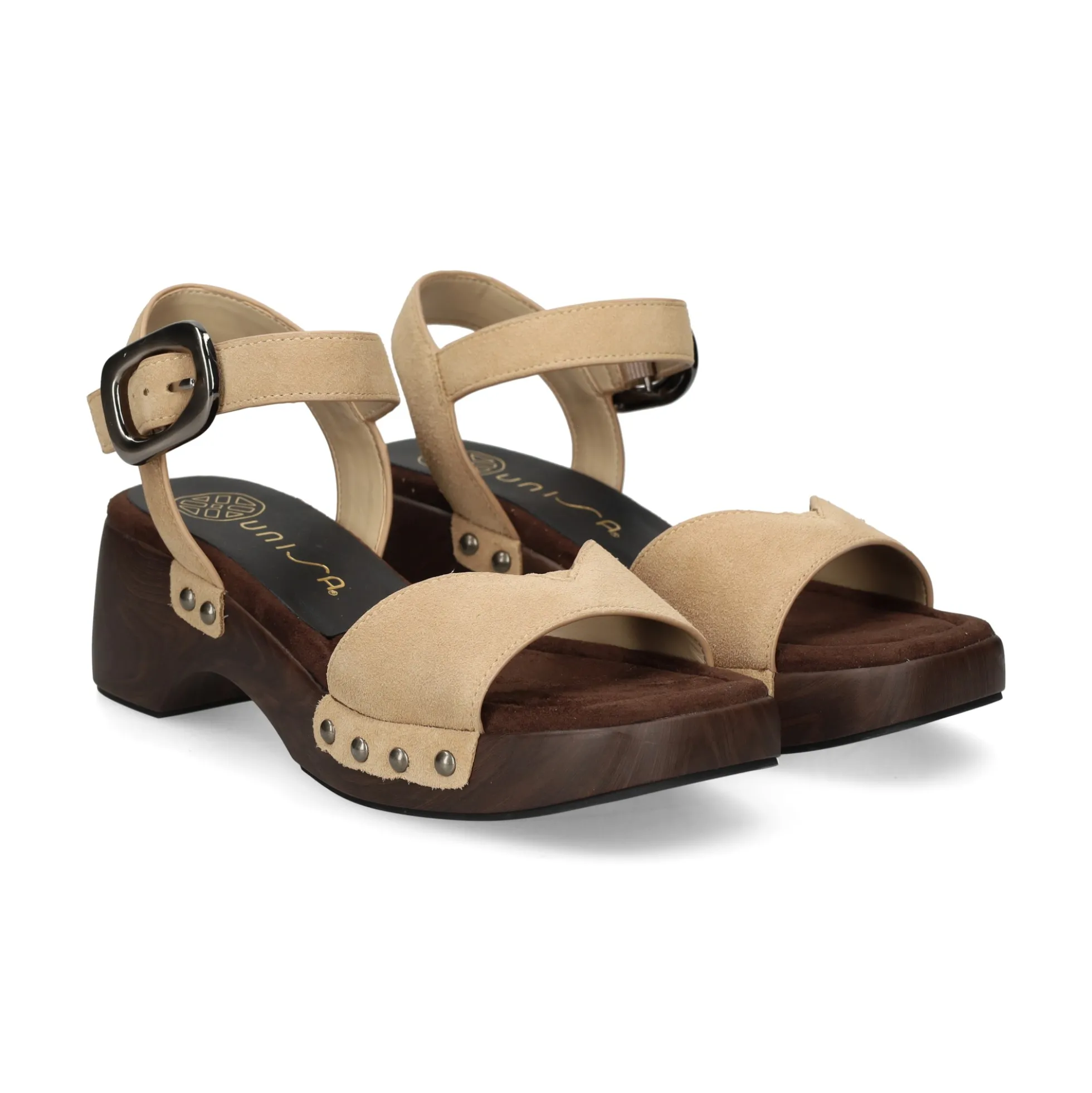 UNISA Sandalias con plataforma de Mujer INCA_BS BARLEY