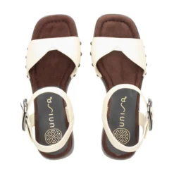 UNISA Sandalias con plataforma de Mujer INCA_GRA MARFIL