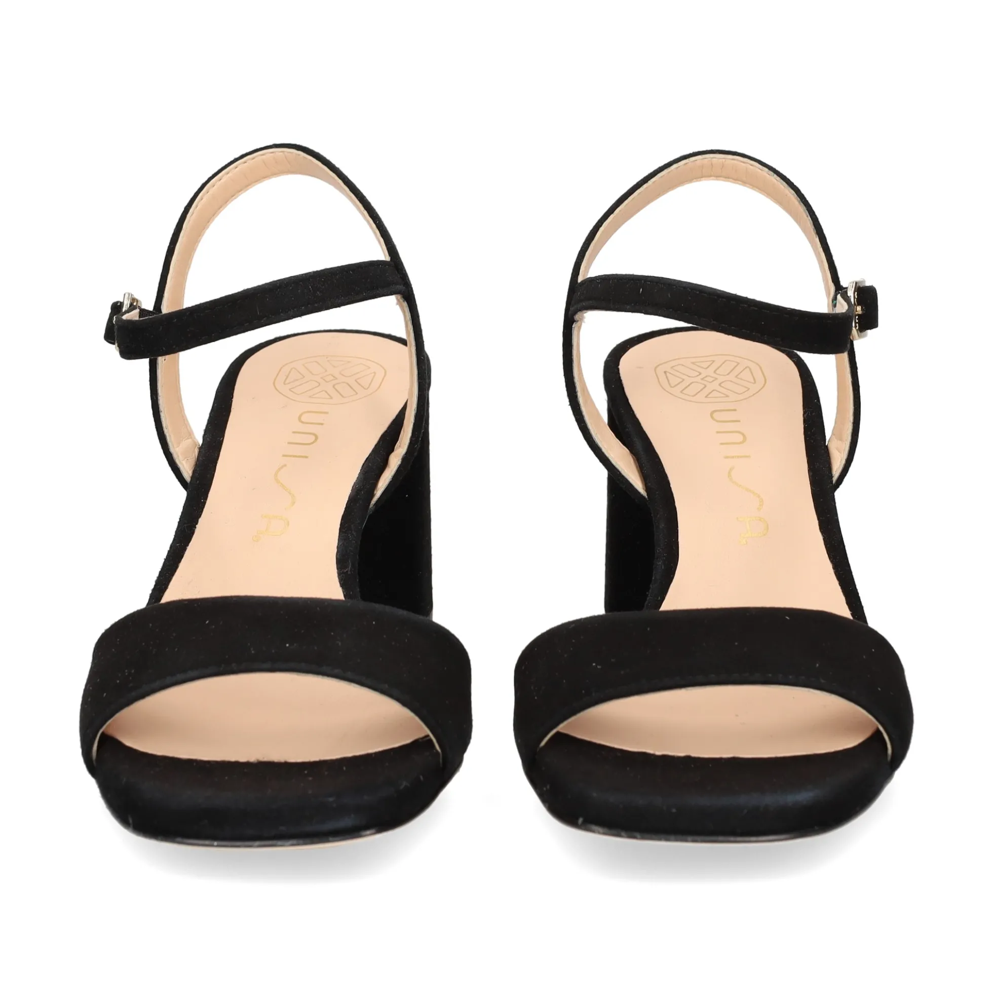 UNISA Sandalias con tacón de Mujer MORATY_24_KS NEGRO