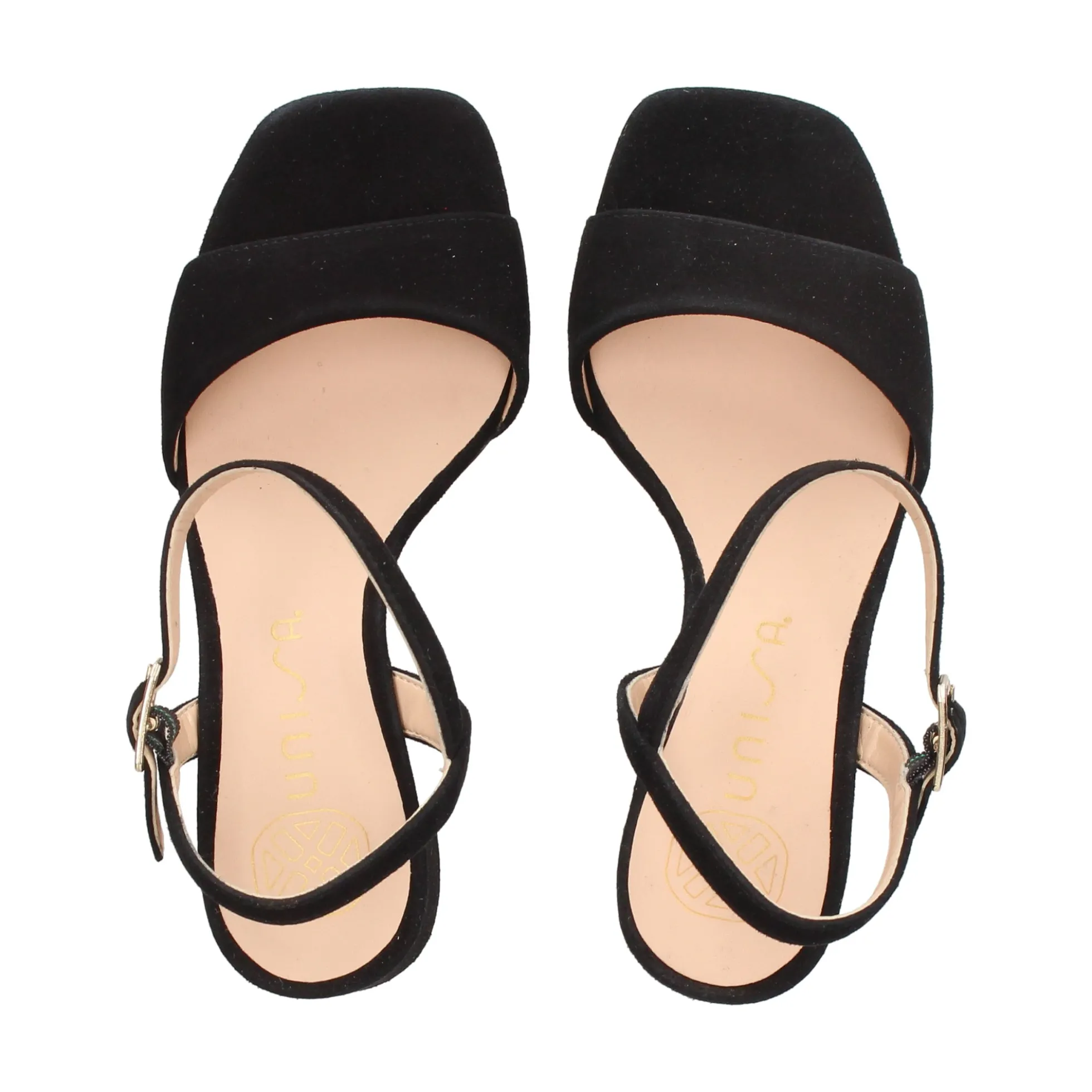 UNISA Sandalias con tacón de Mujer MORATY_24_KS NEGRO