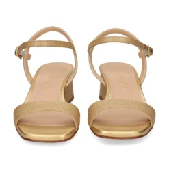 UNISA Sandalias con tacón de Mujer KIRK_24_RN NATURAL