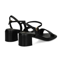 UNISA Sandalias con tacón de Mujer KIALA_NTO NEGRO