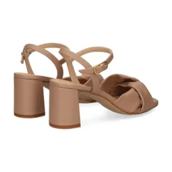 UNISA Sandalias con tacón de Mujer MEDWAY_26_NTO PRALINE