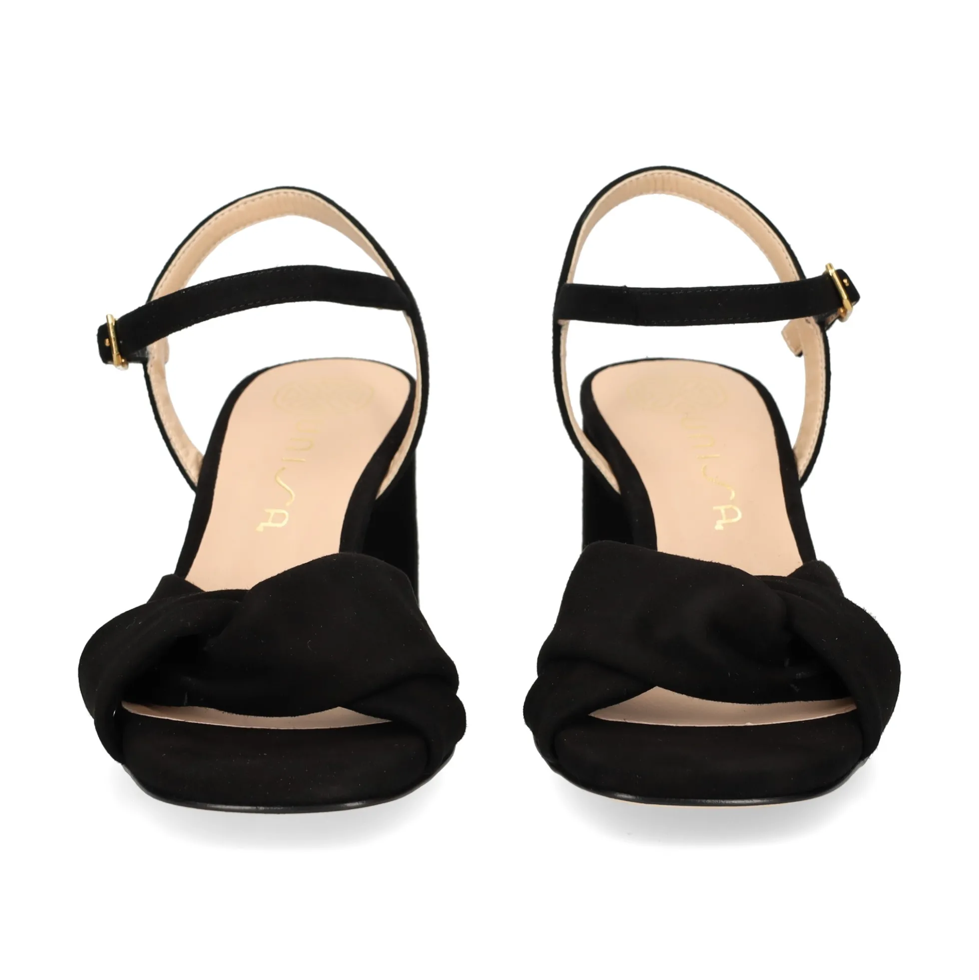 UNISA Sandalias con tacón de Mujer MEDWAY_KS NEGRO