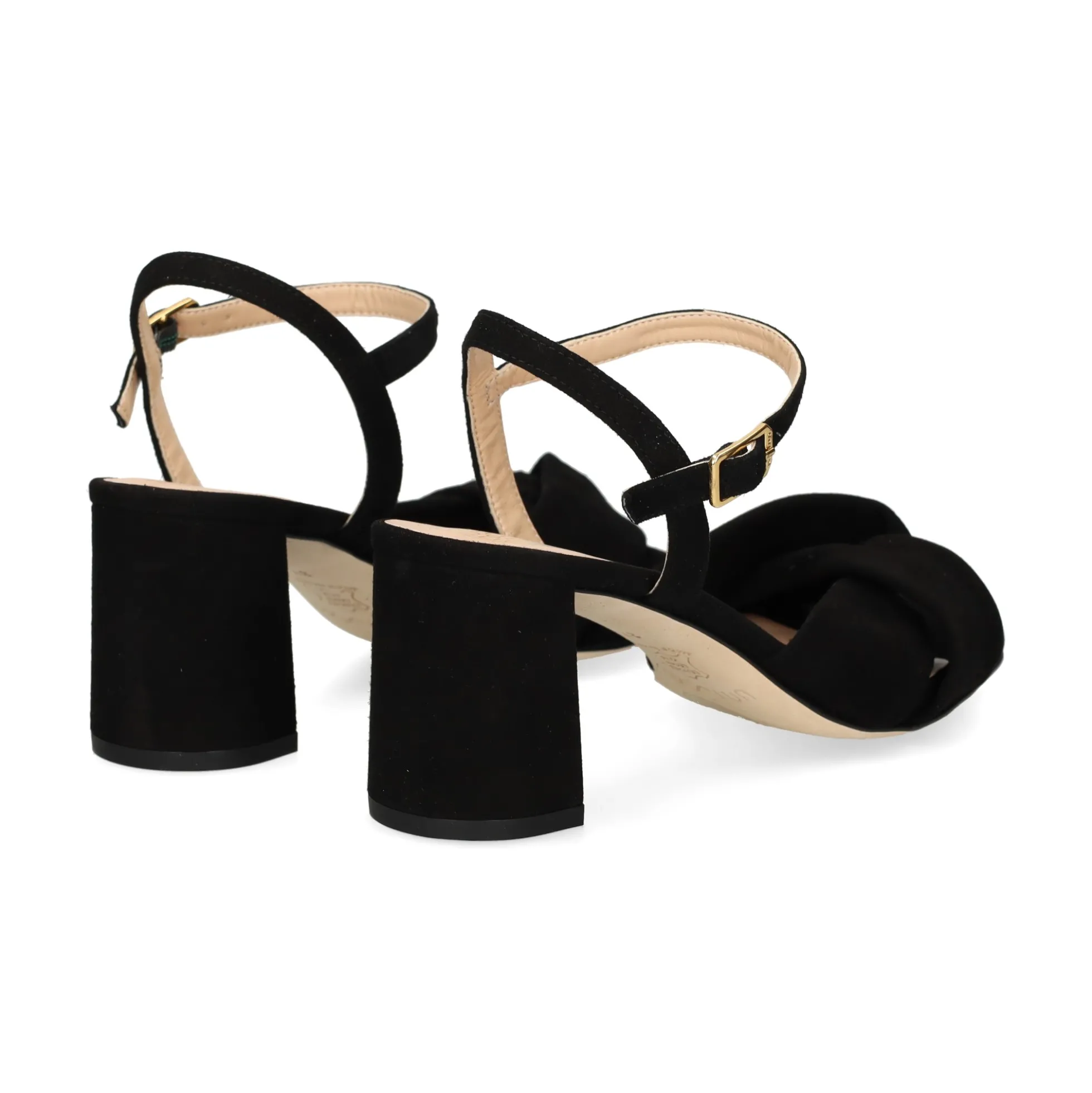 UNISA Sandalias con tacón de Mujer MEDWAY_KS NEGRO