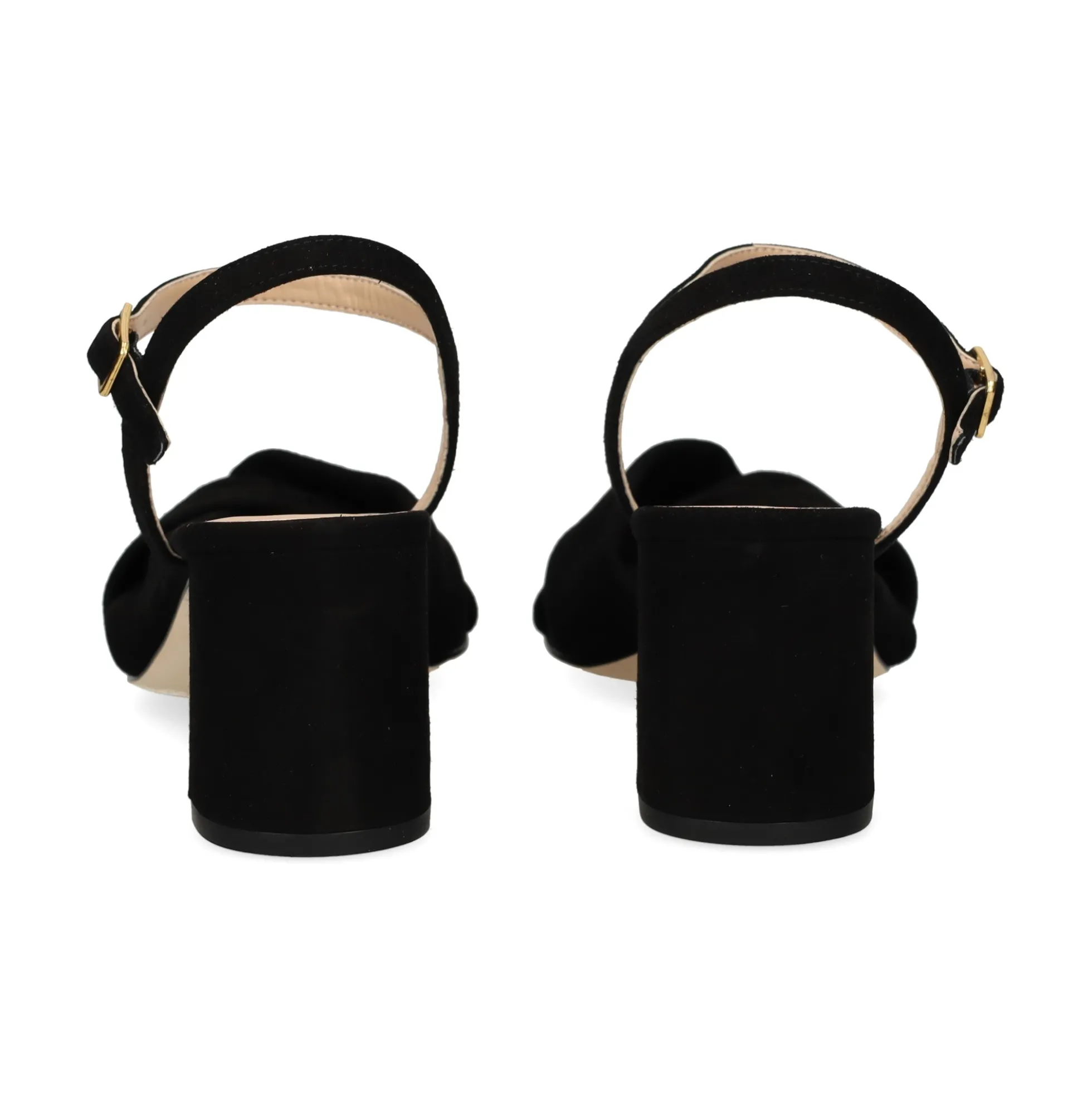 UNISA Sandalias con tacón de Mujer MEDWAY_KS NEGRO