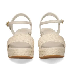 UNISA Sandalias cuña de Mujer KEBEC_MAR MARFIL