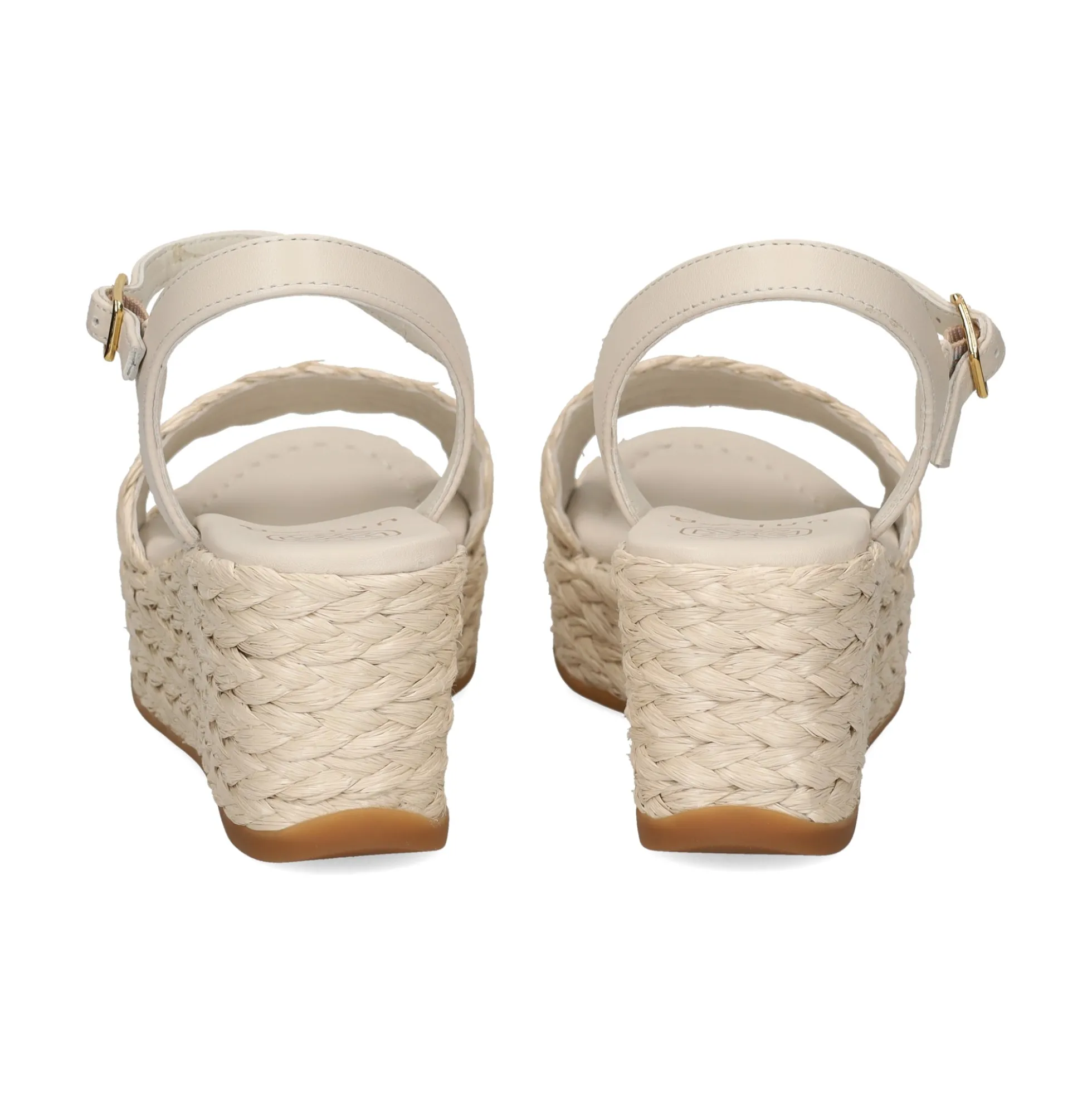 UNISA Sandalias cuña de Mujer KEBEC_MAR MARFIL