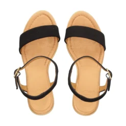 UNISA Sandalias cuña de Mujer RITA_25_KS NEGRO