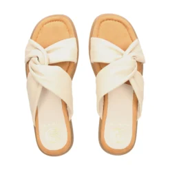UNISA Sandalias planas de Mujer CAMBY_25_GRA MARFIL