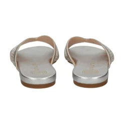 UNISA Sandalias planas de Mujer CHENEY_YU SILVER