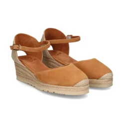 UNISA Zapatos cuña CISCA_23_KS CINNAMON