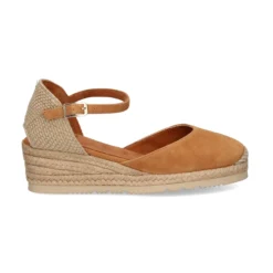 UNISA Zapatos cuña CISCA_23_KS CINNAMON