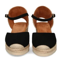 UNISA Zapatos cuña CISCA_25_KS NEGRO