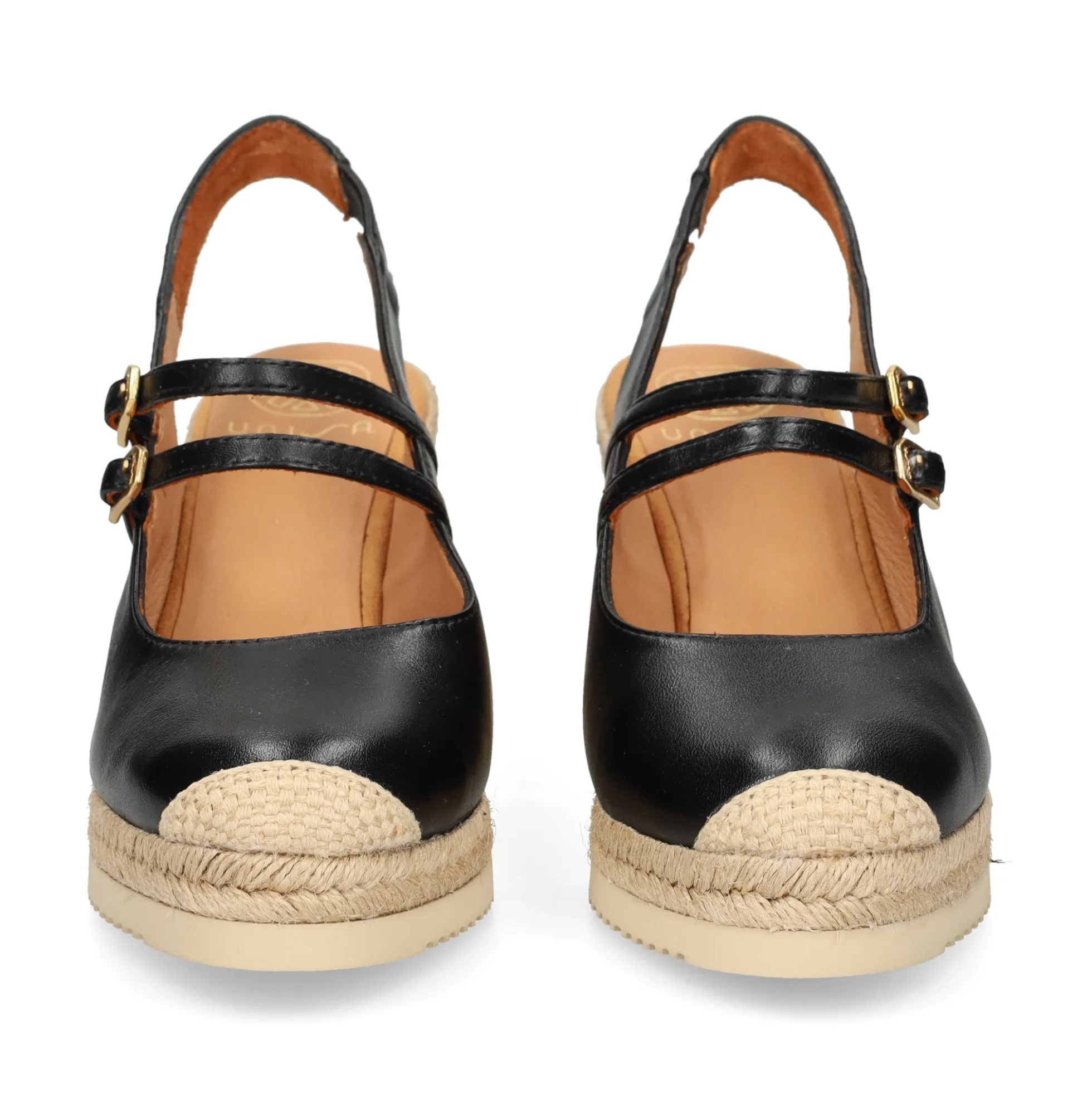 UNISA Zapatos cuña CYNTIA_NTO NEGRO