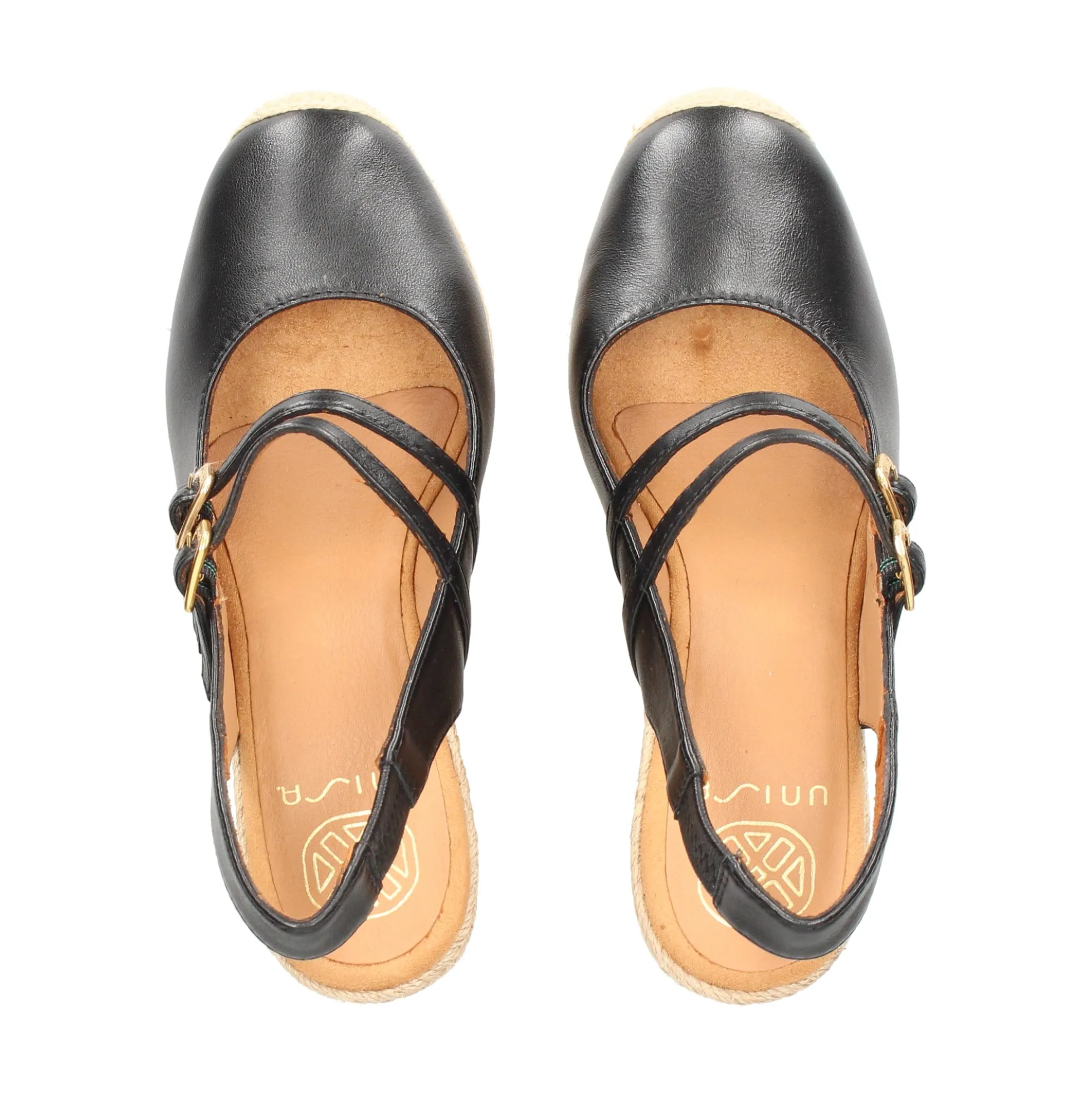 UNISA Zapatos cuña CYNTIA_NTO NEGRO