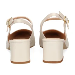 UNISA Zapatos de tacón medio de Mujer LUMIS_NTO MARFIL