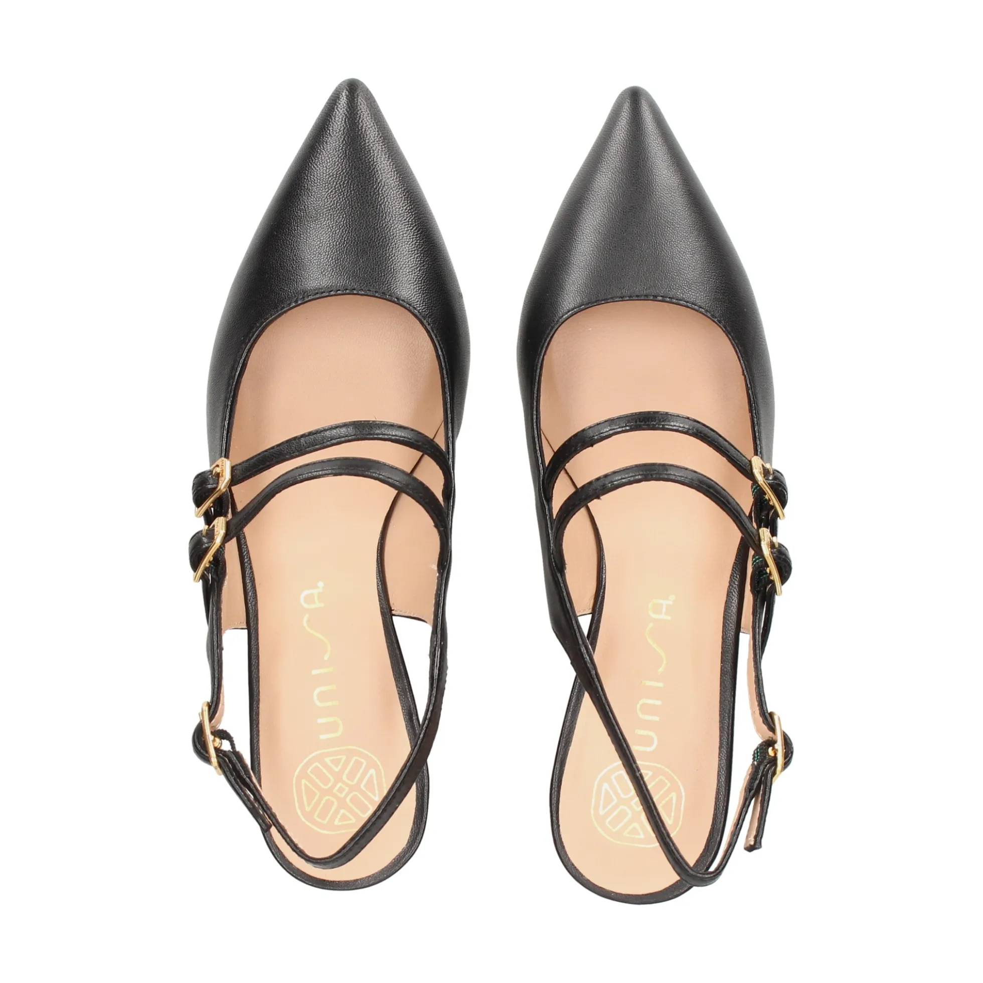 UNISA Zapatos de tacón medio de Mujer INAZAR_NTO NEGRO