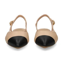 UNISA Zapatos planos de Mujer ASLEY_25_NTO SKIN/BLK