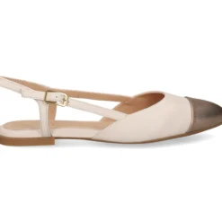 UNISA Zapatos planos de Mujer ASLEY_25_NTO_LMT IVORY/MUMM