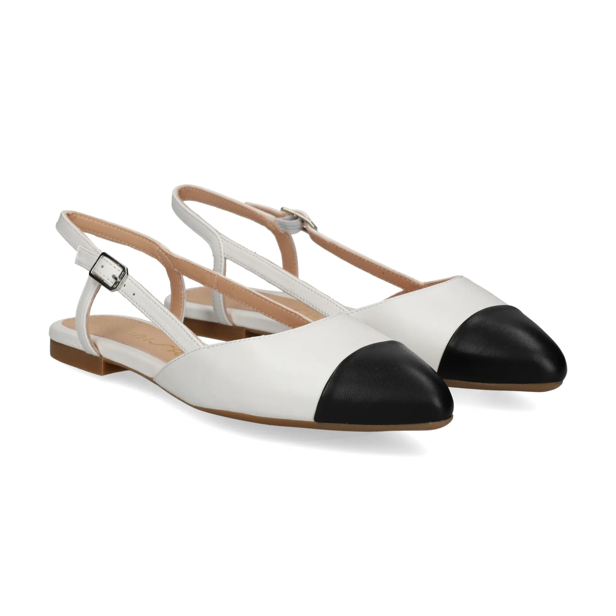 UNISA Zapatos planos de Mujer ASLEY_NS BLANCO